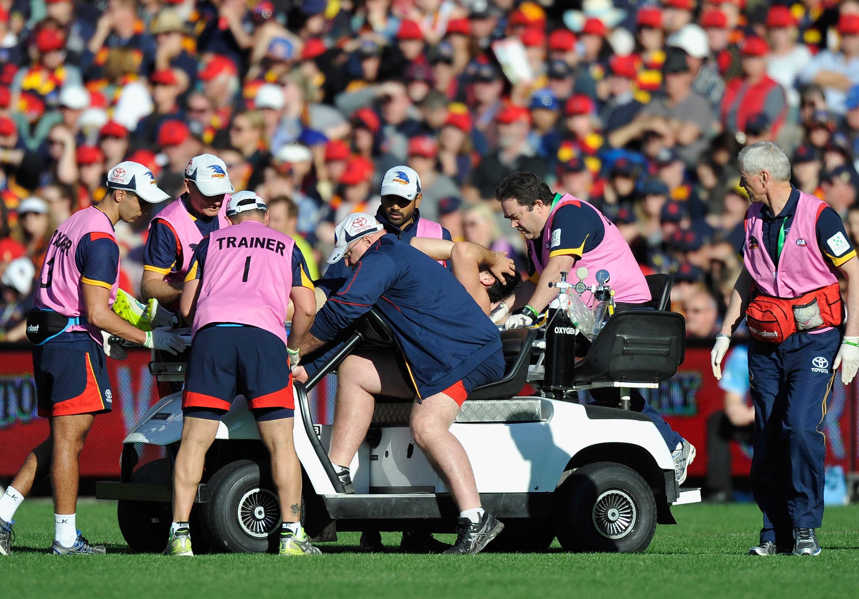 Adelaide Crows injury list grows as three players face concussion tests ...