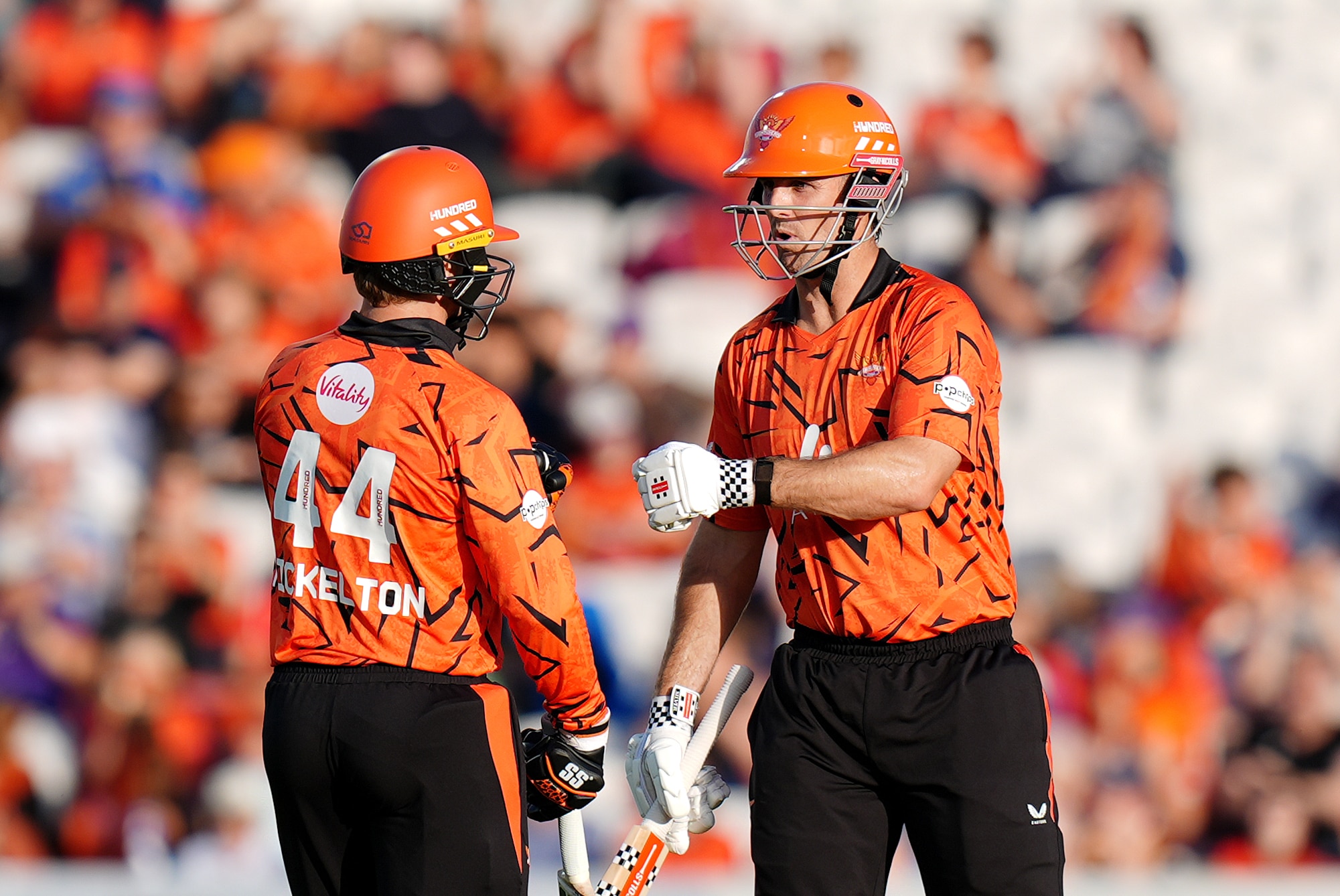 Blistering Marsh knock helps Sunrisers smash Hundred's record score