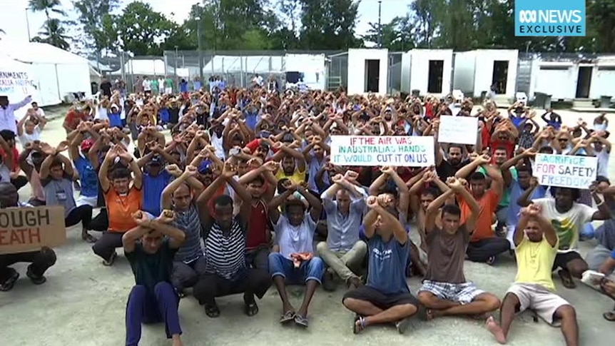 The men in Manus Island detention centre say they don't feel safe