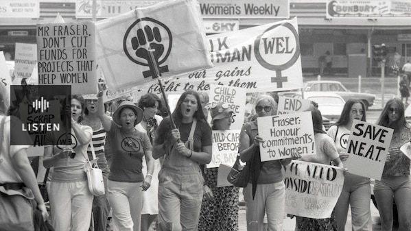 Women's Electoral Lobby Rally at Forrest Place, January 29, 1976. Has Audio.