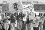Women's Electoral Lobby Rally at Forrest Place, January 29, 1976