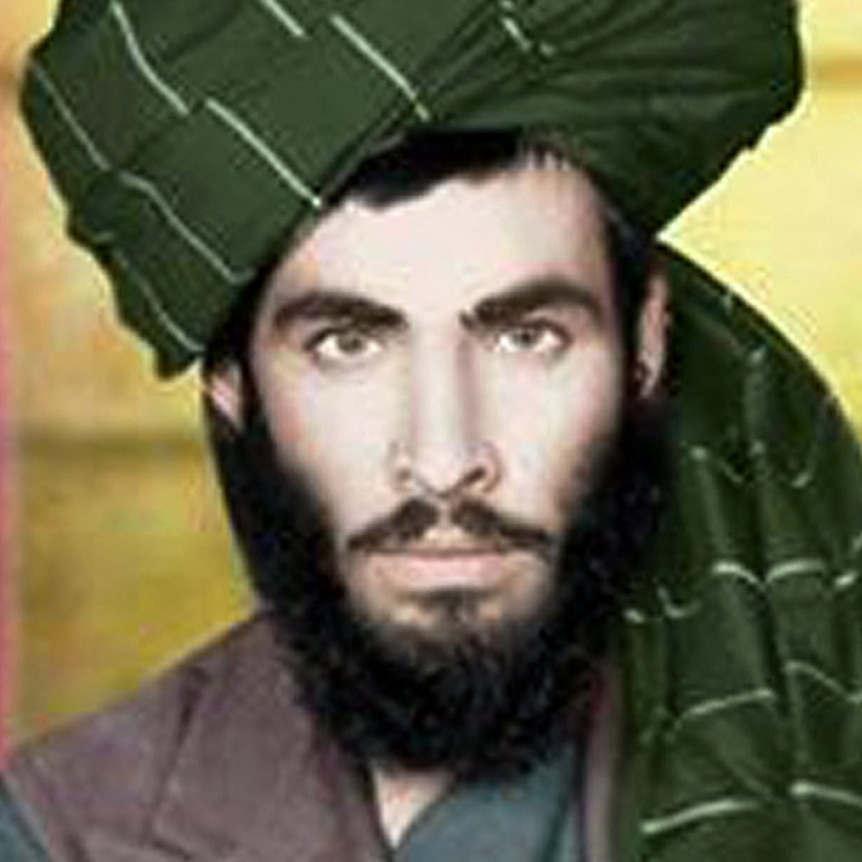 A colourised headshot photo of Mohammed Omar.