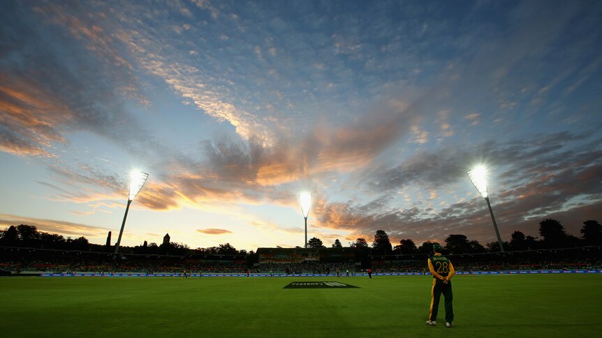 General view of Manuka Oval