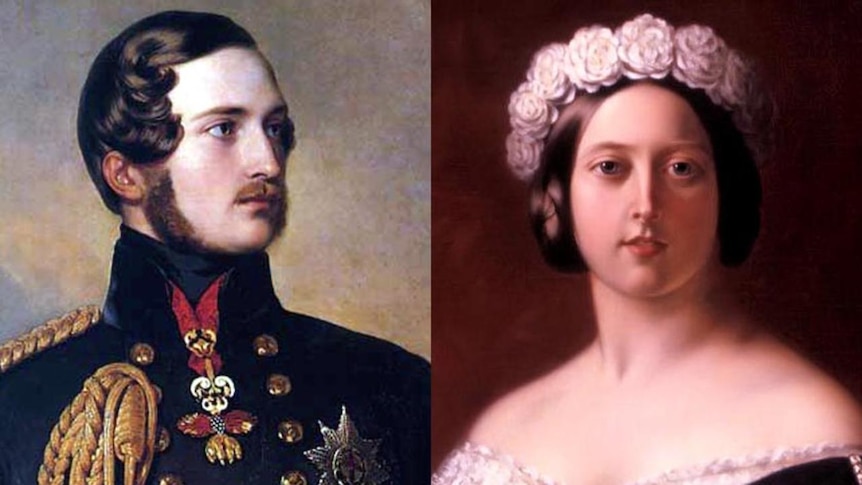 Queen Victoria and Prince Albert - 1840. It was Queen Victoria and Prince Albert's marriage that started the tradition of the white wedding dress.