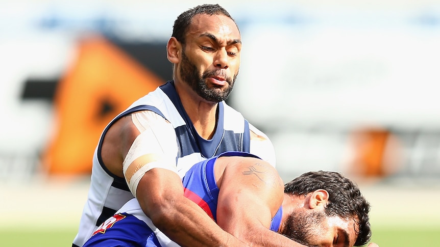 Travis Varcoe lasted just 16 minutes before having to be subbed out of the game.