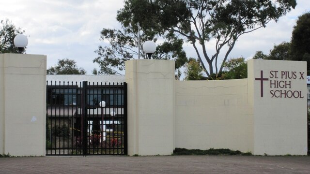 A deliberatley lit fire at St Pius High School Adamstown has caused $500,000 in damage.