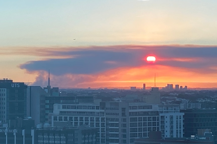 Smoke over Sydney