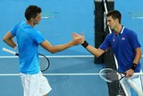 Djokovic congratulates Tomic