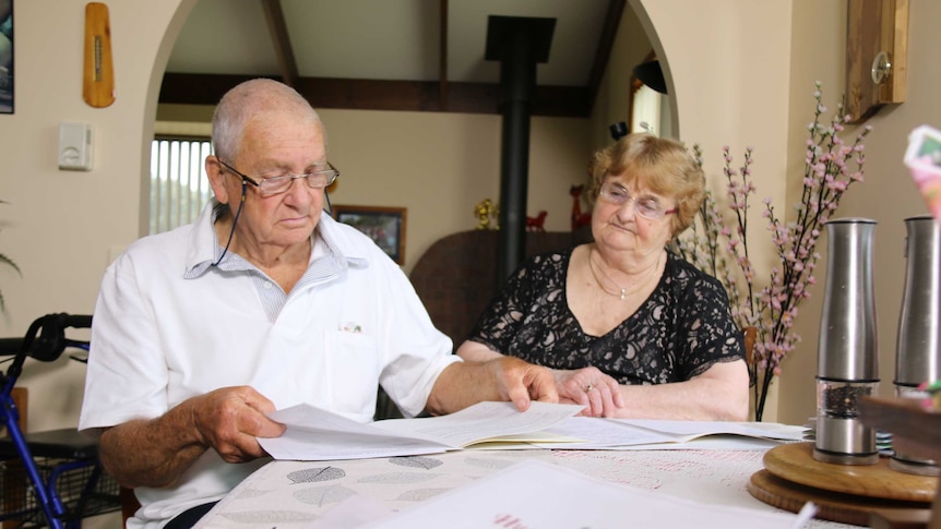 Alvin & Ina Kean, Huonville retirees