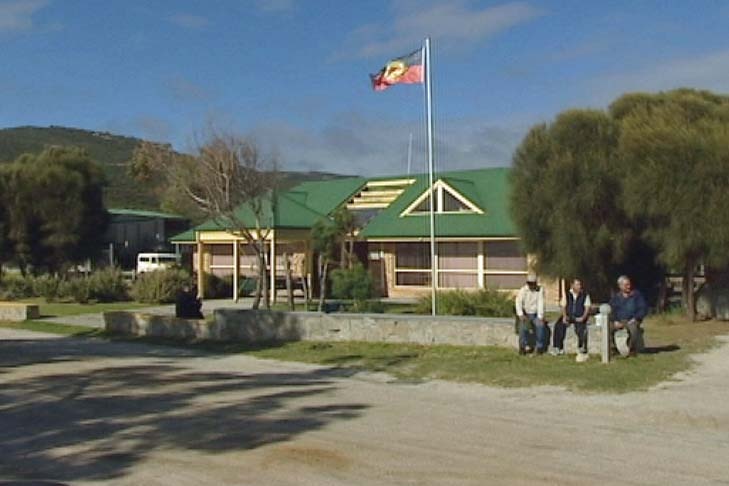 The Cape Barren Island Aboriginal Association's building.