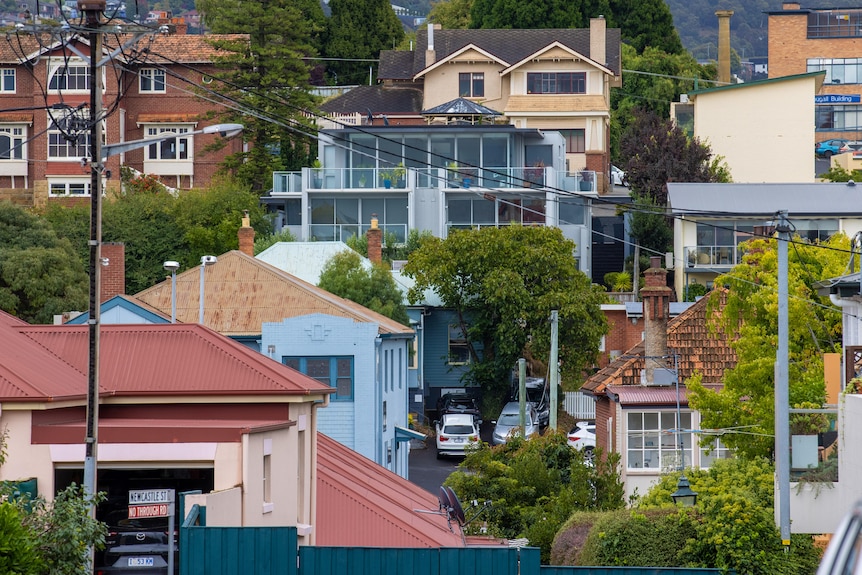 Vivienda de Hobart en un suburbio no identificado.