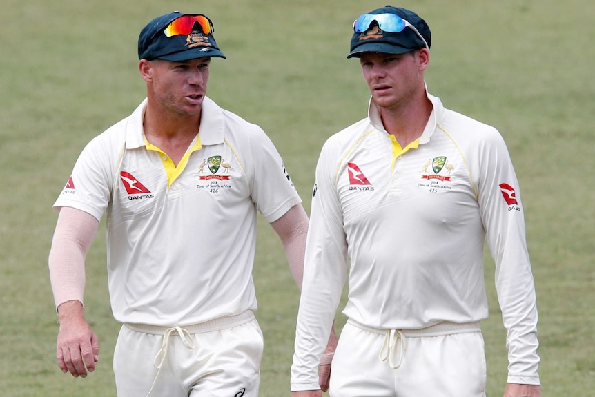 David Warner and Steve Smith.