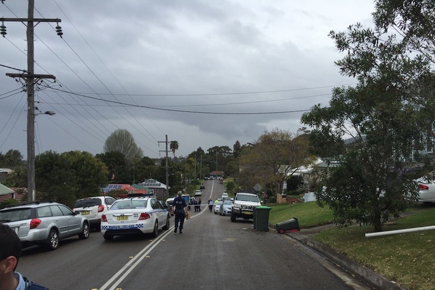 Police are investigating after a shooting in Woonona.