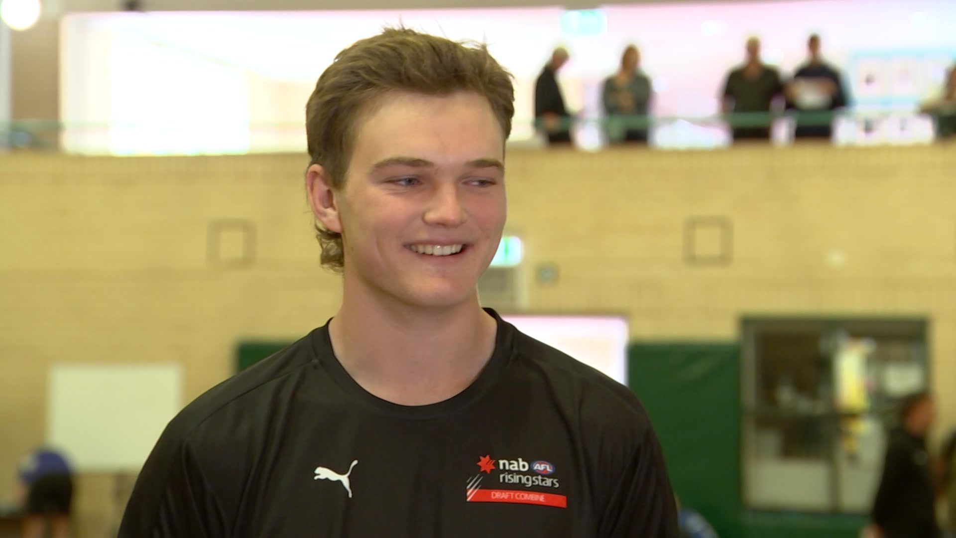 AFL hopeful Taj Woewodin says his name 'doesn't mean much', and wants