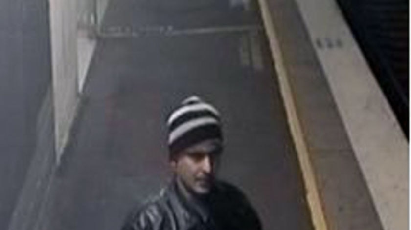 CCTV image of the man police are looking for.