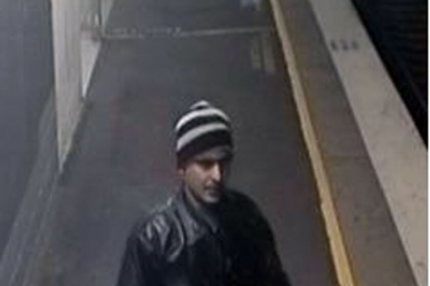 CCTV image of the man police are looking for.