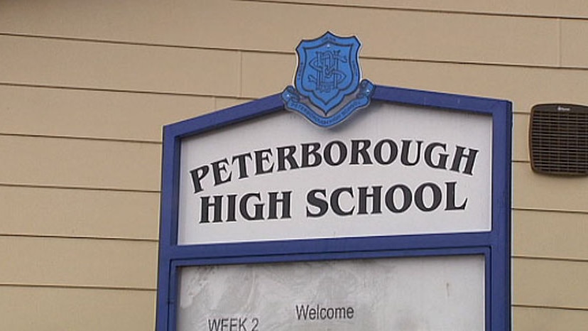 Peterborough High School... saddened.