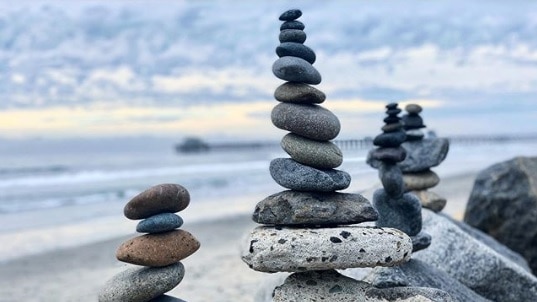 How the #rockstacking Instagram trend is putting endangered species at risk  - ABC News
