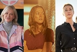 Three-way composite image of Cate Blanchett, Yvonne Strahovski and Asher Keddie.