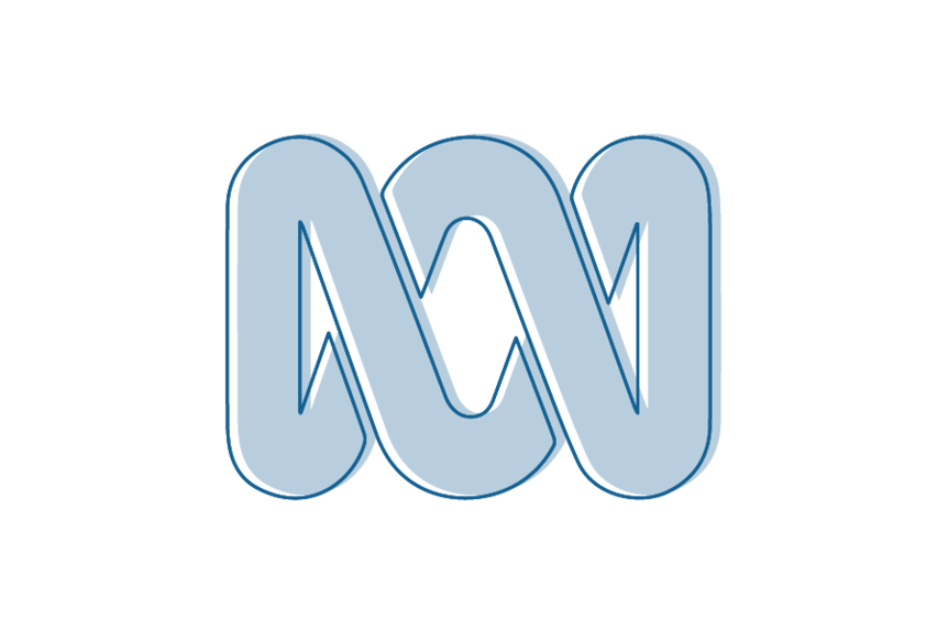 Line drawing of ABC logo.