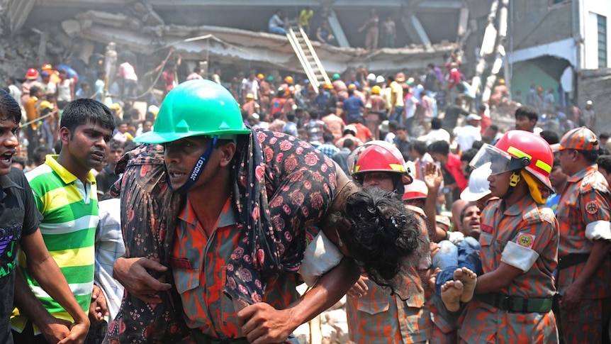 Survivors rescued after Bangladesh building collapse