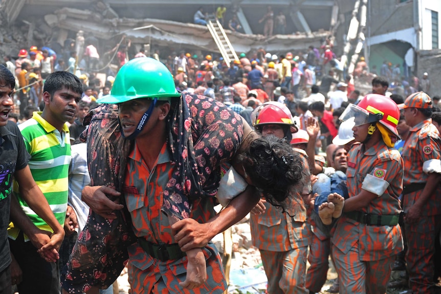 Survivors rescued after Bangladesh building collapse