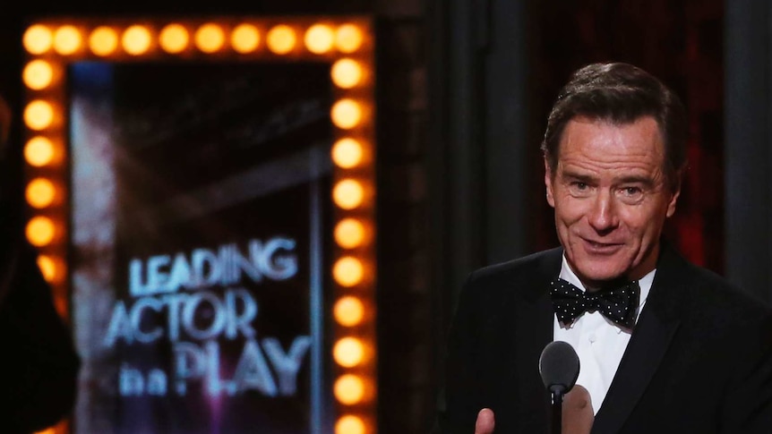 Bryan Cranston wins Tony Award for Best Performance by an Actor in a Leading Role in a Play on June 9, 2014