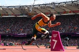 Pistorius makes Olympic debut