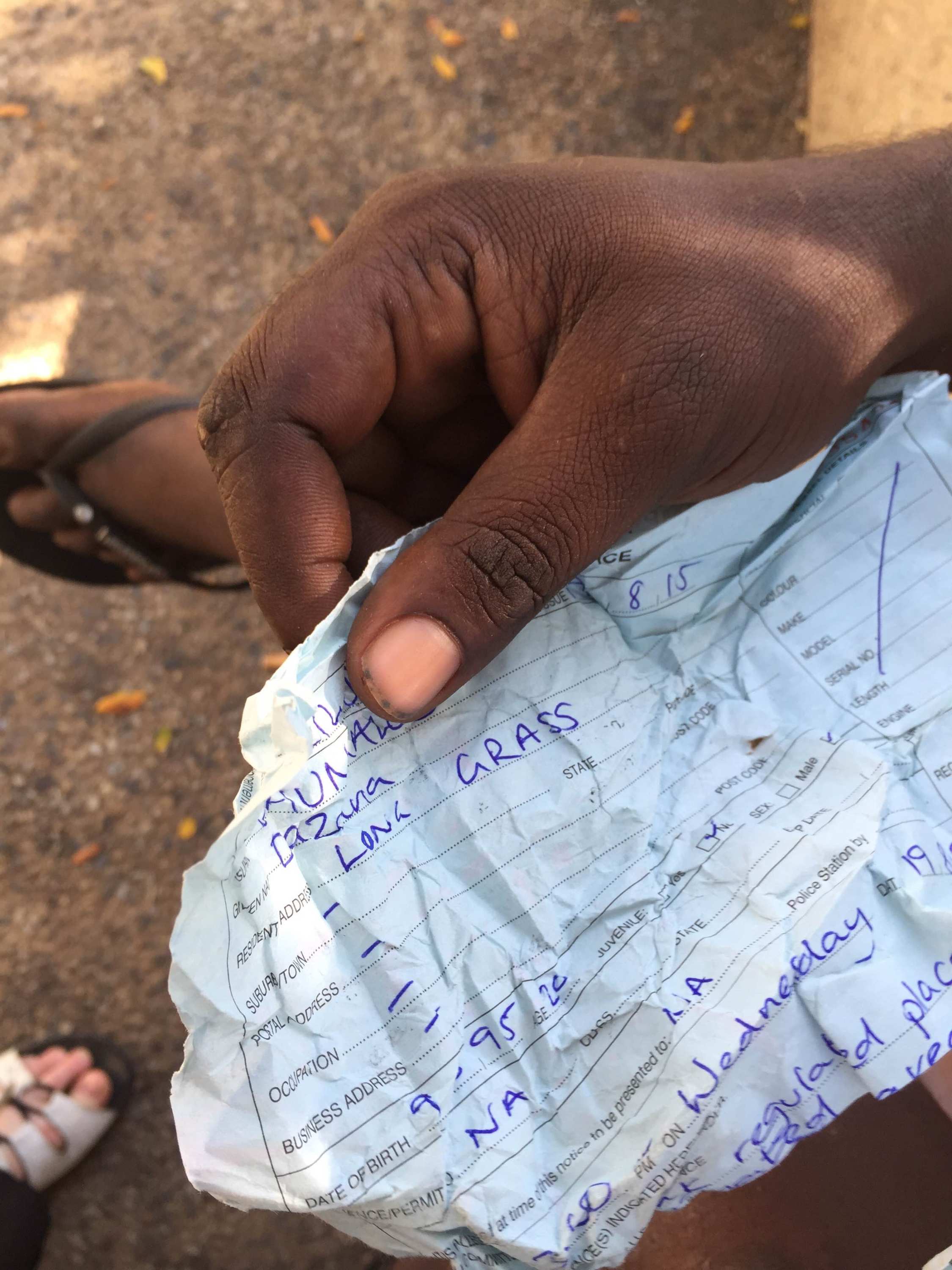 'Paperless arrests'