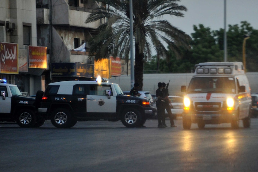 Emergency response near US consulate in Jeddah