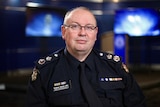 Chief Police Commissioner Graham Ashton at the Victoria Police Centre.