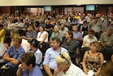 Last night about 500 people attended a meeting with health officials at Moura in central Queensland, concerned about the proposed closure of their hospital.