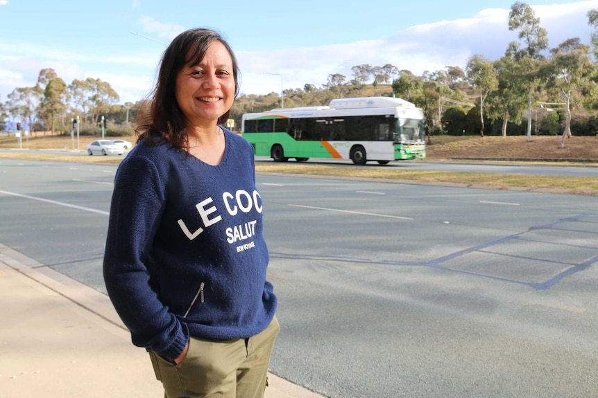 A Canberra woman chooses to drive to work and pay to park every weekday rather than take a near hour-long bus ride each way.