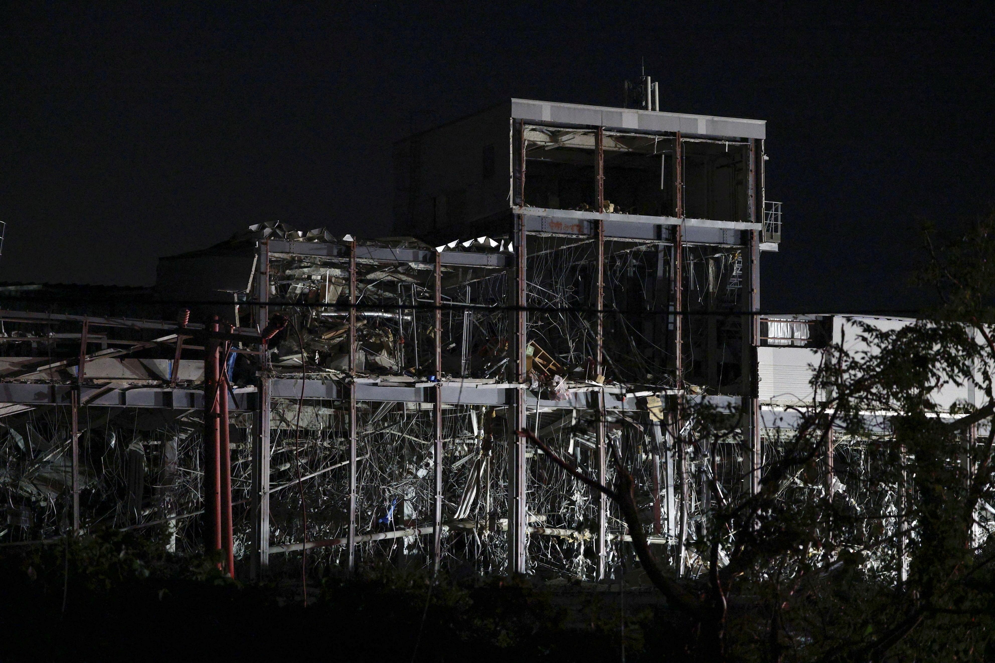 Live: Search for survivors after Japan earthquake collapses shopping centre