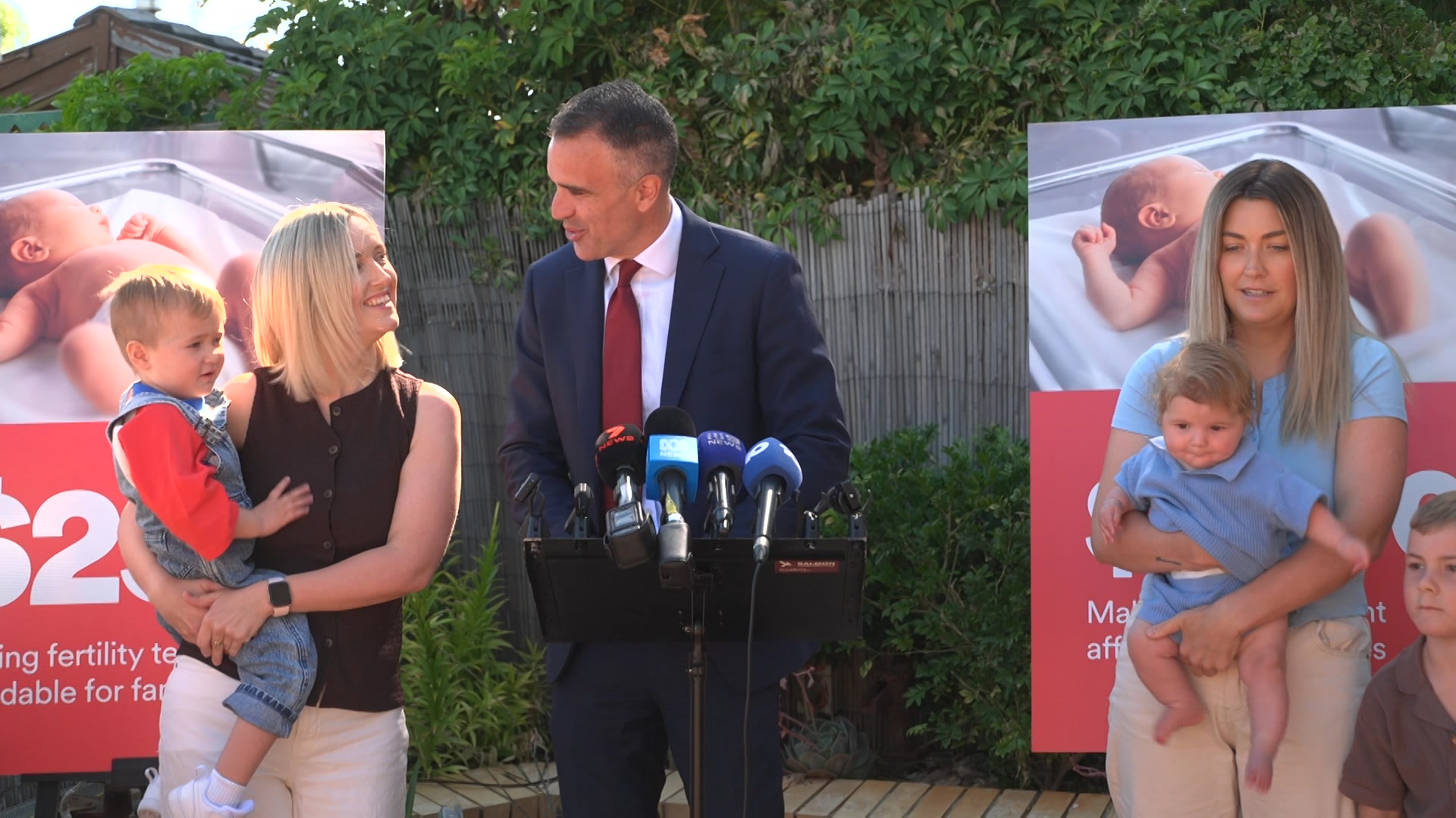 Labor pledges fertility treatment rebates ahead of election