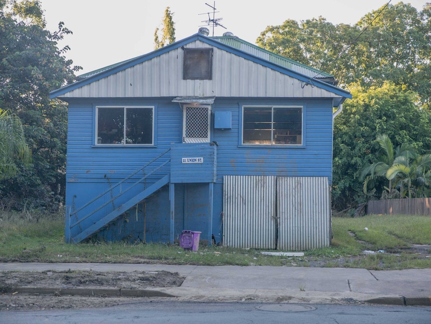 A raised home in North Lismore.