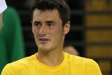 Tomic and Masur look on after Davis Cup loss