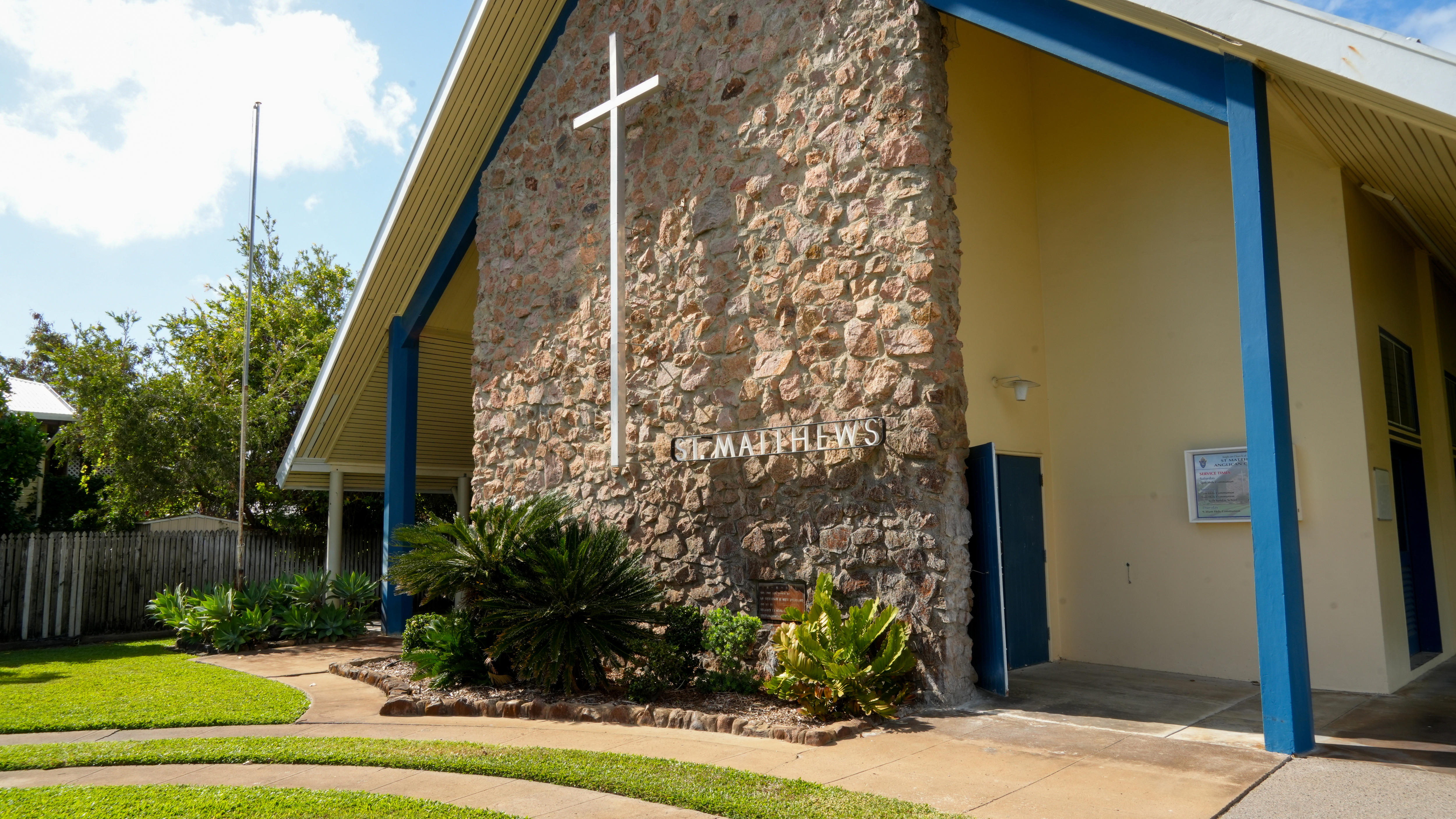 A church exterior