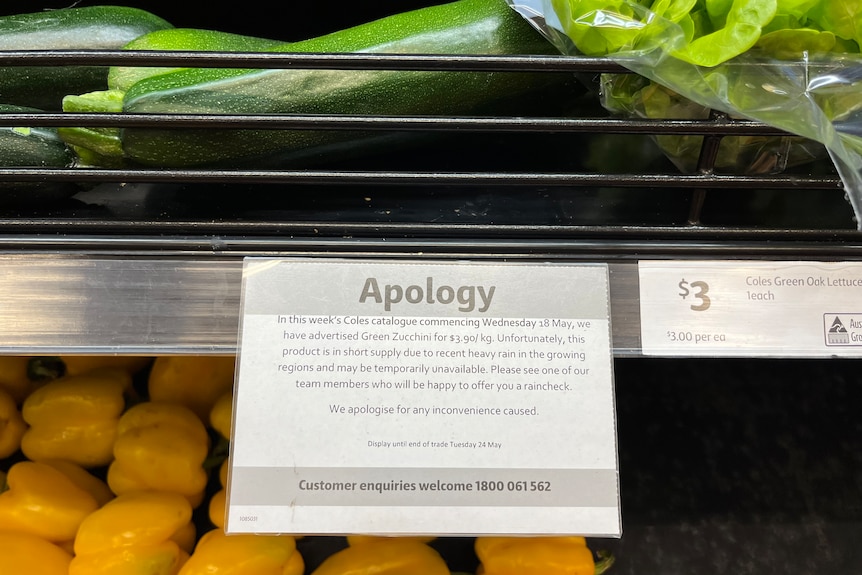 Coles apology