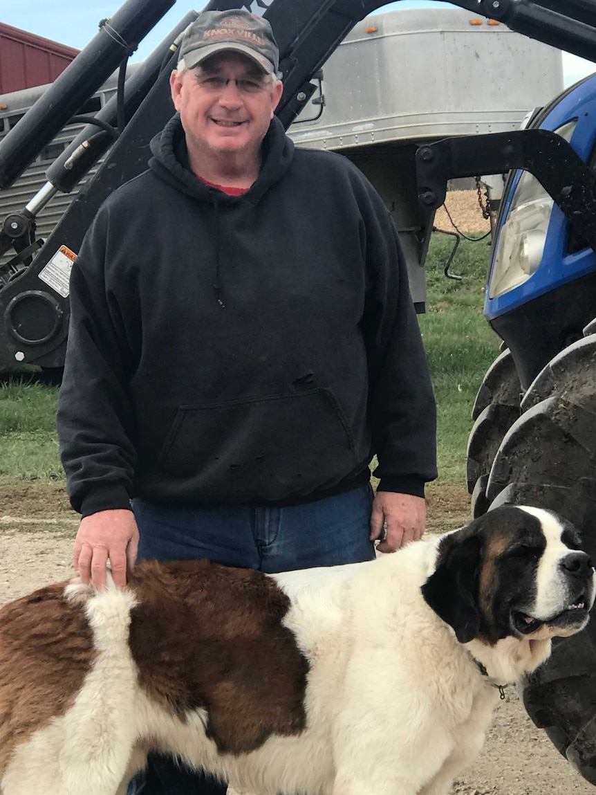 Iowa farmer Thad Nearmyer
