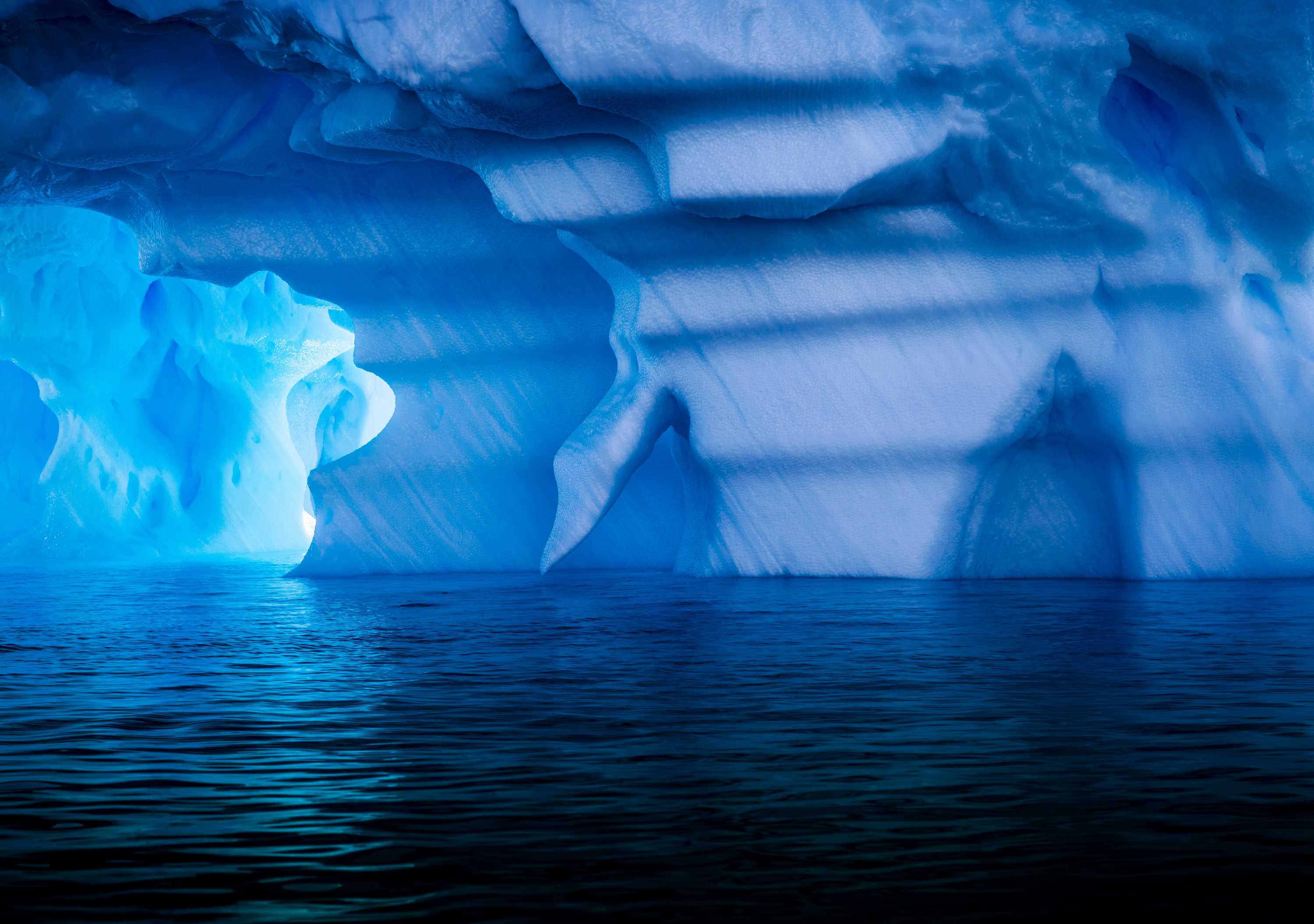 Antarctic photographic exhibition - Ice Cave