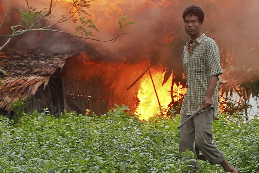 Violence in Rakhine state since 2012 has created tens of thousands of internally displaced people in Myanmar. [File]
