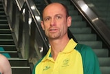 Australian athletes pose in Commonwealth Games kit