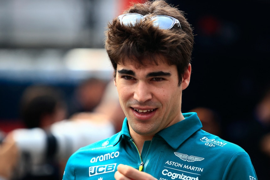 Lance Stroll prior to the Mexican Grand Prix