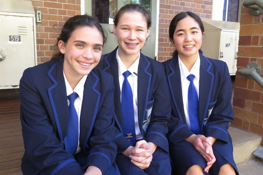 Maya Remedios, Summer Langguth and Nicole Choo