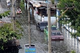 More flooding expected: A street in Bangkok.