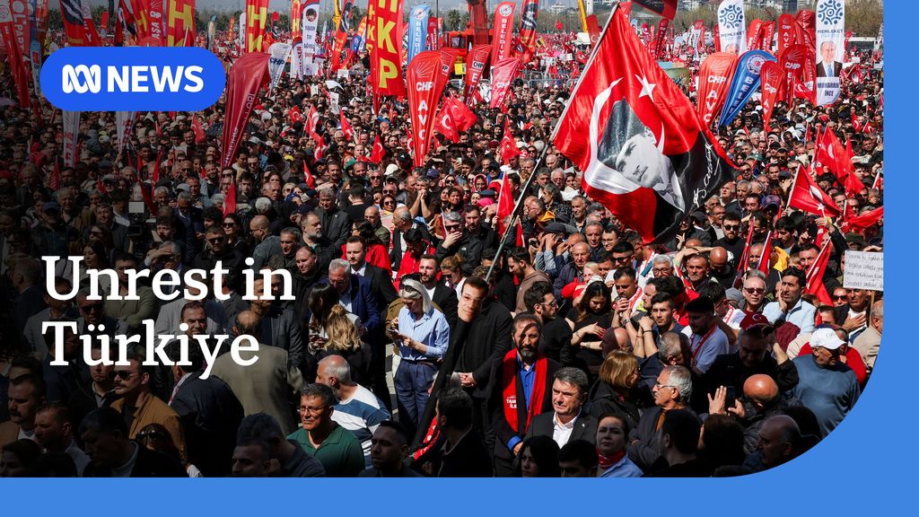 Huge protests in Turkiye to demand release of Ekrem Imamoglu - ABC News