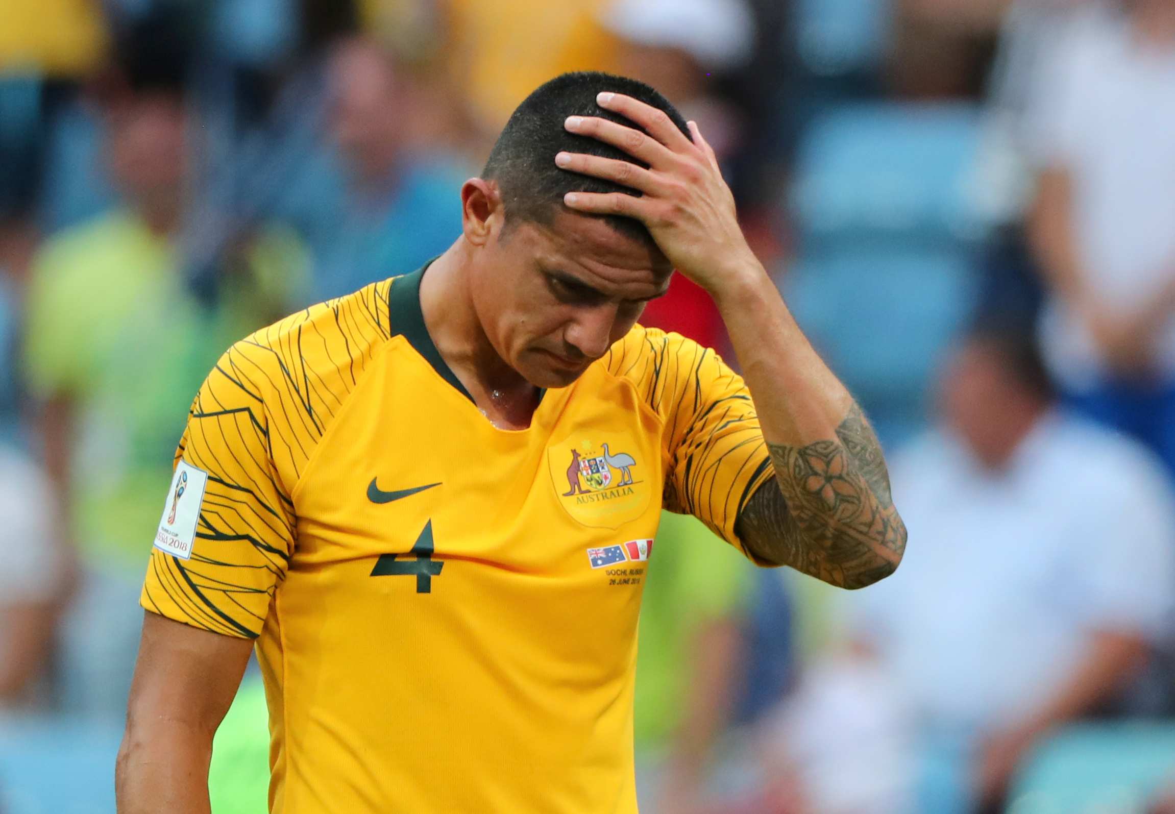 2018 socceroos jersey