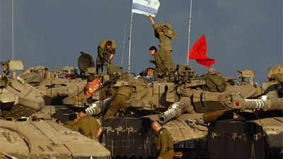 Israeli troops mobilise near Gaza