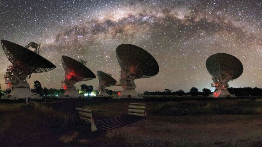 The Milky Way above the Australia Telescope Compact Array